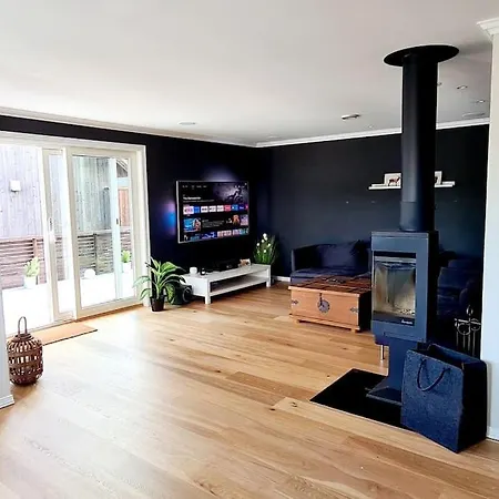 度假居 Hus Pa Idylliske Flekkeroy 克里斯蒂安桑